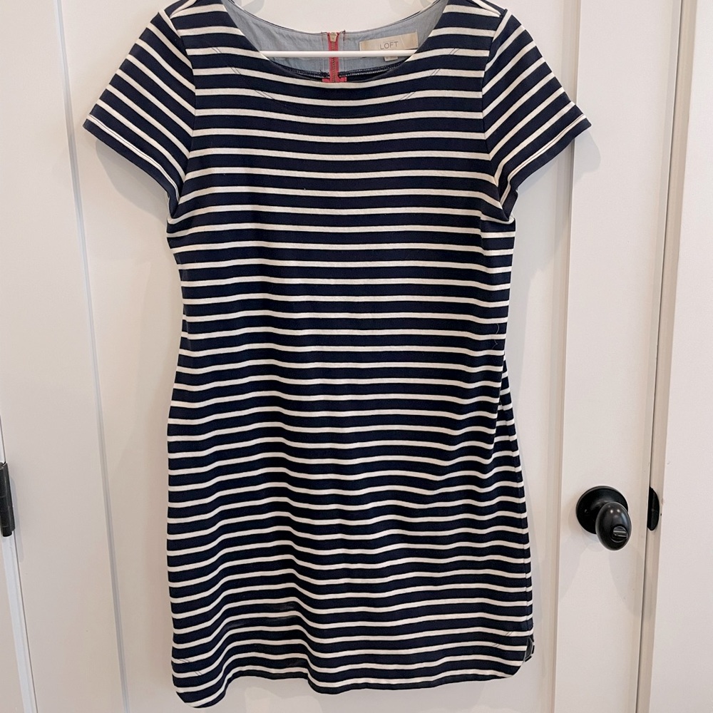 Casual Striped Loft Dress- Medium